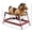 Brown Plush2, variant on XIZE Rocking Horse Toy, family Rocker