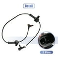 thumbnail image 6 of Unique Bargains 2 Set ABS Wheel Speed Sensor Front Rear 20938121 10384745 15872664 20763148 for Chevy for GMC, 6 of 6