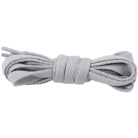 

TUTUnaumb Hot Sale Clearance Flat Coloured Athletic Sneaker Shoe Laces Strings Shoelaces Bootlaces for Leisure and Outdoor-Gray