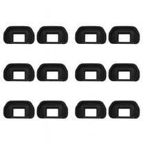 12x Camera Eyepiece Eyecup 18mm Replacement Viewfinder Protector for 80D 70D 60D 77D 50D 5D 5D Mark Ii 6D,12 x Eyecup for Canon,black