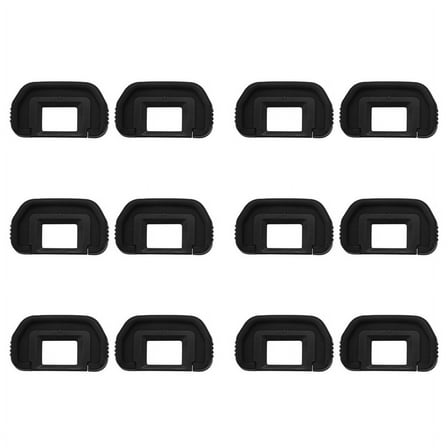 12x Camera Eyepiece Eyecup 18mm Replacement Viewfinder Protector for 80D 70D 60D 77D 50D 5D 5D Mark Ii 6D,12 x Eyecup for Canon,black