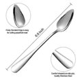 thumbnail image 5 of 5-Piece Grapefruit Spoon, Set of Stainless Steel Grapefruit Spoons, Serrated Edge and Thick Handle, Silver., 5 of 5