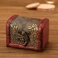 thumbnail image 4 of NIBOLOG Jewelry Organizer Retro Elegant Wooden European Style Jewelry Storage Case Household Supplies, 4 of 8