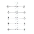 thumbnail image 2 of Adjustable Pants Rack 5Pcs Plastic Adjustable Pants Clip Creative Pant Drying Rack Home Clothes Hanger, 2 of 6
