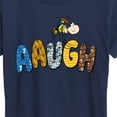thumbnail image 3 of Peanuts - Aaugh Pattern Charlie Brown - Women's Short Sleeve Graphic T-Shirt, 3 of 6