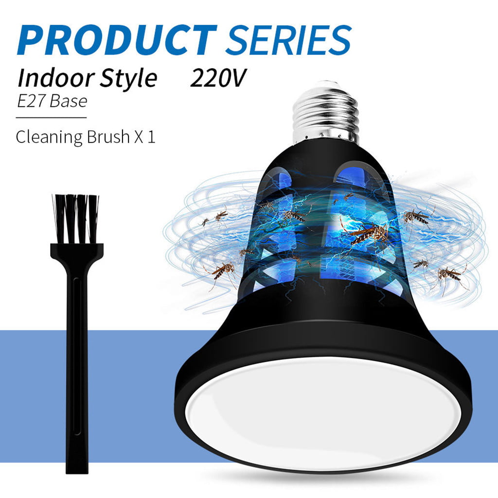 Gloue Bug Zapper Light Bulb E27 Or B22 25W Mosquito Killer Lamp Led Electronic I 