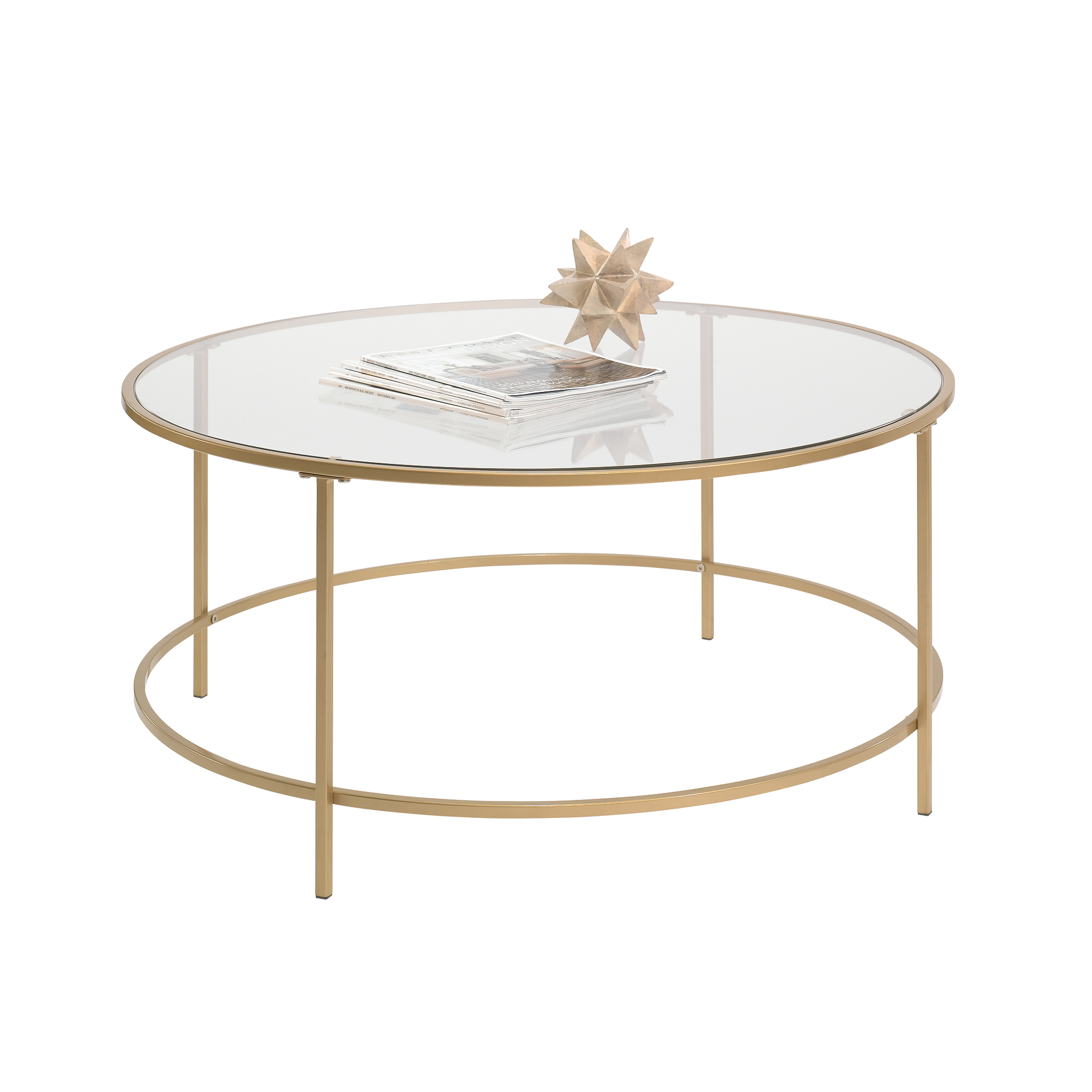 Better Homes & Gardens Nola Coffee Table, Gold Finish - image 2 of 10
