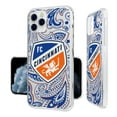 thumbnail image 5 of FC Cincinnati iPhone Paisley Design Clear Case, 5 of 7