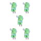 thumbnail image 2 of Sonducket Ropa deportiva de moda con letras para niños, pulóver, camiseta, ropa de algodón, ropa de calle, trajes para niños, verde Type2 NO2, 2 of 6