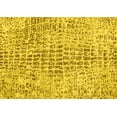 thumbnail image 1 of Ahgly Company Indoor Rectangle Abstract Yellow Contemporary Area Rugs, 2' x 3', 1 of 4