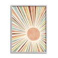 thumbnail image 4 of Stupell Industries Children's Bold Summer Sun Warm Tone Abstract Rays, 11 x 14, Design by Ziwei Li, 4 of 5