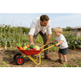 thumbnail image 2 of Kids Metal Wheelbarrow 33LBS Load Capacity 2-Wheel Children's Garden Trolley for Leaves Soil Sand Toys Outdoor Play, 2 of 14