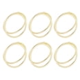 thumbnail image 5 of 12 Uds anillos para servilletas en espiral, galvanoplastia de oro mate, evita la decoloración, anillos para servilletas de mesa para recepción de fiesta de boda, 5 of 5