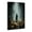 Frame-style, variant on Halloween Dark Forest Cute Ghost Posters Art Print Wall Photo Paint Poster Hanging Picture Family Bedroom Decor Gift 16x24inch(40x60cm)