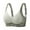 Mint Green, variant on Bras for Women Front Closure Bra Pads Inserts Push Up Thick Women's Comfortable And Sexy Transparent Shoulder Strap Cordless Backless Spongeless With Convertible