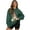 Christmas Tree Stars Dark Green, variant on SCRAWLGOD Cornflower Butterfly Violet Beige Crewneck Fall Sweatshirts for Women Trendy Women's Long Sleeve Pullover Tops with Pockets Fashion for Daily Wear, Office, S