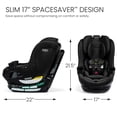 thumbnail image 7 of Britax® Galaxy360™ Slim Rotating Convertible Car Seat – Raven Black, 7 of 7