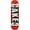 Red, variant on Baker Brand Logo Complete Skateboard 8.5 Black/White