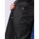thumbnail image 5 of Abrigo de trench de longitud media con cinturón y doble botonadura para mujer Inspire Chic, talla XL, gris oscuro, 5 of 6