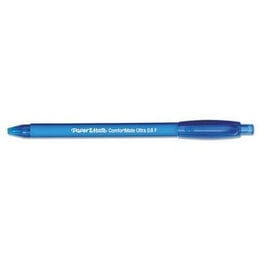 ComfortMate Ultra Ballpoint Pen, Retractable, Fine 0.8 mm, Blue Ink, Blue Barrel, Dozen ComfortMate Ultra Ballpoint Pen, Retractable, Fine 0.8 mm, Blue Ink, Blue Barrel, Dozen