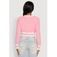thumbnail image 5 of Womens Daisy Chenille New York Graphic Cropped Sweater, 5 of 5