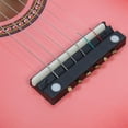 thumbnail image 7 of 23" Acoustic Guitar Pick Strings Beginner Guitar Starter Kit with Strings & Pick for Kids Adult, Pink, 7 of 7