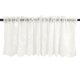 thumbnail image 1 of Moyic Cortina de encaje para ventana, Jacquard cenefa moderna, cortina corta de café bajo de encaje para cocina, armario, puerta, dormitorio, Decoración del hogar Beige 130x41 Moyic JJ22318-06, 1 of 6