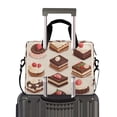thumbnail image 2 of FORMRS 16" Laptop Bag Carrying Sleeve Case with Handle Travel Shoulder Briefcase, Cute Chocolate Cakes, 2 of 8