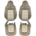 thumbnail image 5 of 2x Top and 2x Bottom Seat Covers Front Compatible for Ford Expedition 2003-2006 Eddie Bauer, 5 of 16