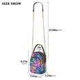 thumbnail image 2 of FORMRS Crossbody Bag for Women Quilted Travel Shoulder Cell Phone Purse with Chain Strap Handbag, Colorful Starfish, 2 of 7