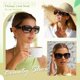 thumbnail image 2 of Gafas de sol de lectura EYEGUARD Bifocal UV400 2.25 para mujer x2, 2 of 6