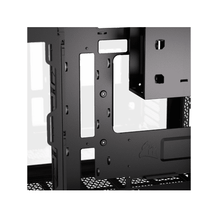 CORSAIR - 2500X Micro ATX Mid-Tower Dual Chamber SFF Case - Black