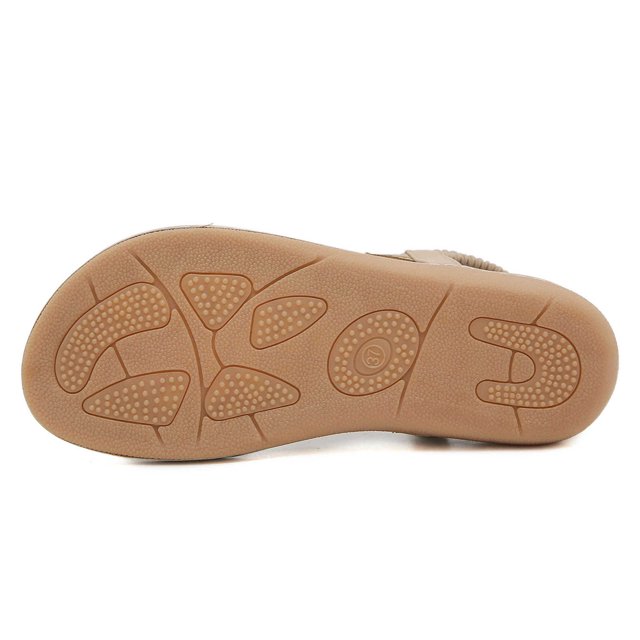 Sandalias casuales con chanclas cómodas bohemias para viajes en la playa o la piscina