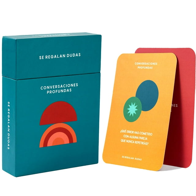 Baraja de cartas Conversaciones Profundas Se Regalan Dudas +100 Q