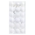 thumbnail image 2 of GERsome 36 Pcs Christmas Ball Ornaments 1.18" Shatterproof Christmas Baubles Decorations for Christmas Tree,Decorative Hanging Balls Christmas Tree Ornaments Baubles for Holiday Wedding Party Decor, 2 of 7