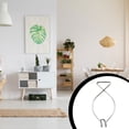 thumbnail image 1 of 10 Pieces Ceiling Tile Hooks Stainless Steel Easy installtion Simple Design without Deformation Hanging Sign Home Organization Stereoscopic F2, 1 of 6