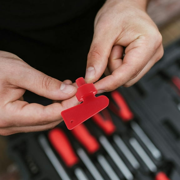 WHAMVOX Automotive Battery Power Control Switch 1Pack Red Toggle Design