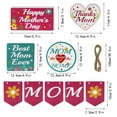 thumbnail image 4 of 1 Set Of Mother's Day Layered Tray Mother Mother Tier Tray Gift Hierarchical Tray Decorative Set Summer Rural Farmhouse Decorative Kitchen Hierarchical Tray Commemorative Gift Mini Easter Eggs, 4 of 5