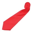 thumbnail image 2 of Premier Cravate Satin Simple pour Homme (Lame Étroite), 2 of 3