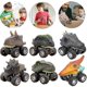 thumbnail image 1 of Coche de dinosaurio con retroceso, de alta velocidad, sensible, anticaída, paquete de 6 juguetes para niños, 1 of 5