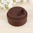 thumbnail image 3 of 4pcs Silicone Coffee Mug Lids Reusable Travel Cup Covers Dustproof Coffee Cup Lid (Coffee), 3 of 3