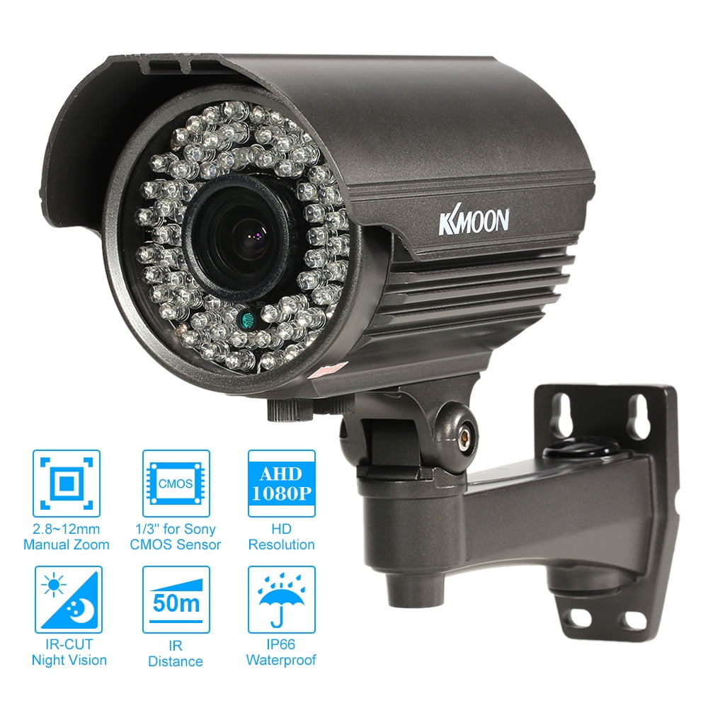 CCTV Camera 2.0mp 1080p Hd AHD 2.8-12mm Varifocal Bullet 50m IR Cut Night Vision 