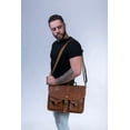 thumbnail image 2 of PORTAFOLIO CON HEBILLA CASTELLI LEATHER AUTHENTIC Miel, 2 of 4