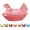 pink, variant on Retro Style Glass Hen on Nest Candy Dish with Lid — Chicken-Shaped Crystal Candy Jar for Snacks, Dessert, Cookies, Home Kitchen Tabletop Decor