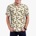 thumbnail image 5 of Wukai Flying Bees1 Men’s Polo Shirts,Quick-Dry Athletic Shirt,Classic Fit Shirts-3X-Large, 5 of 8