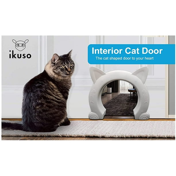Indoor Cat Door Cat Door for Interior Door Pet Doors for Cat