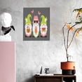 thumbnail image 3 of Sikiie Summer Gnome 1 Print Canvas Decorative Hanging Painting, Anti-shrinkage Hanging Frame, Suitable for Home, Office Wall Decorations, 3 of 6
