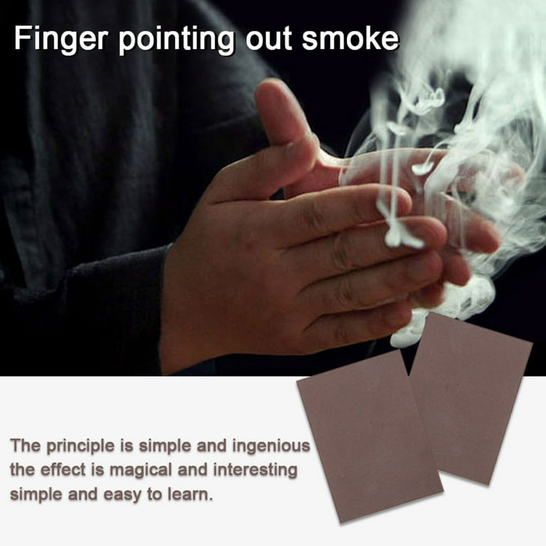 EUBUY 20 Pieces Fingers Make Smoke Magic Paper Magic Props