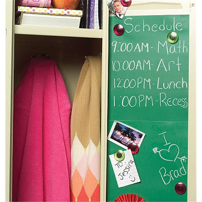 Wallies Wallcoverings 16001 4sheet Peel & Stick Chalkboard Schoolhouse