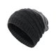 thumbnail image 1 of Gorros de Invierno para Chicos Gorro de Media Skully Grueso y cálido de Punto Forrado para Hombre, 1 of 5
